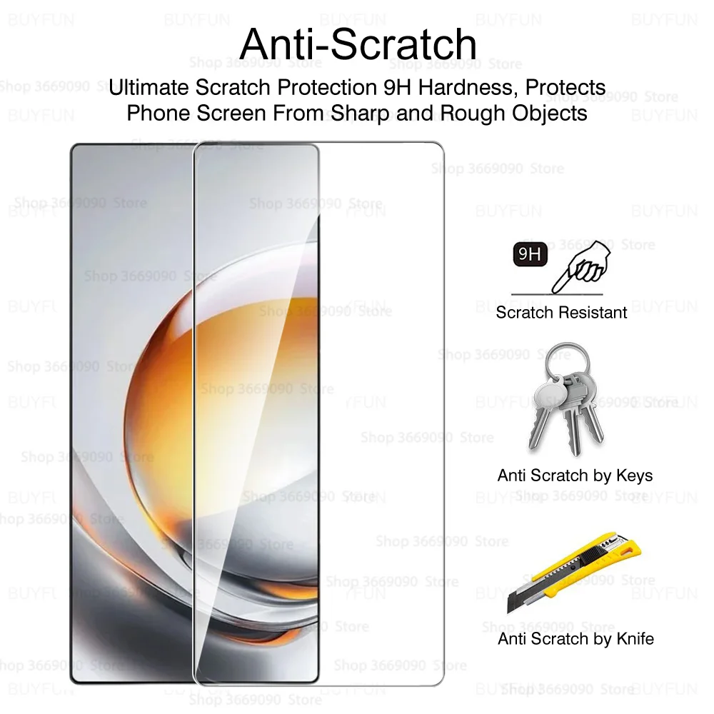 Premium HD Full Cover Tempered Glass Screen Protector