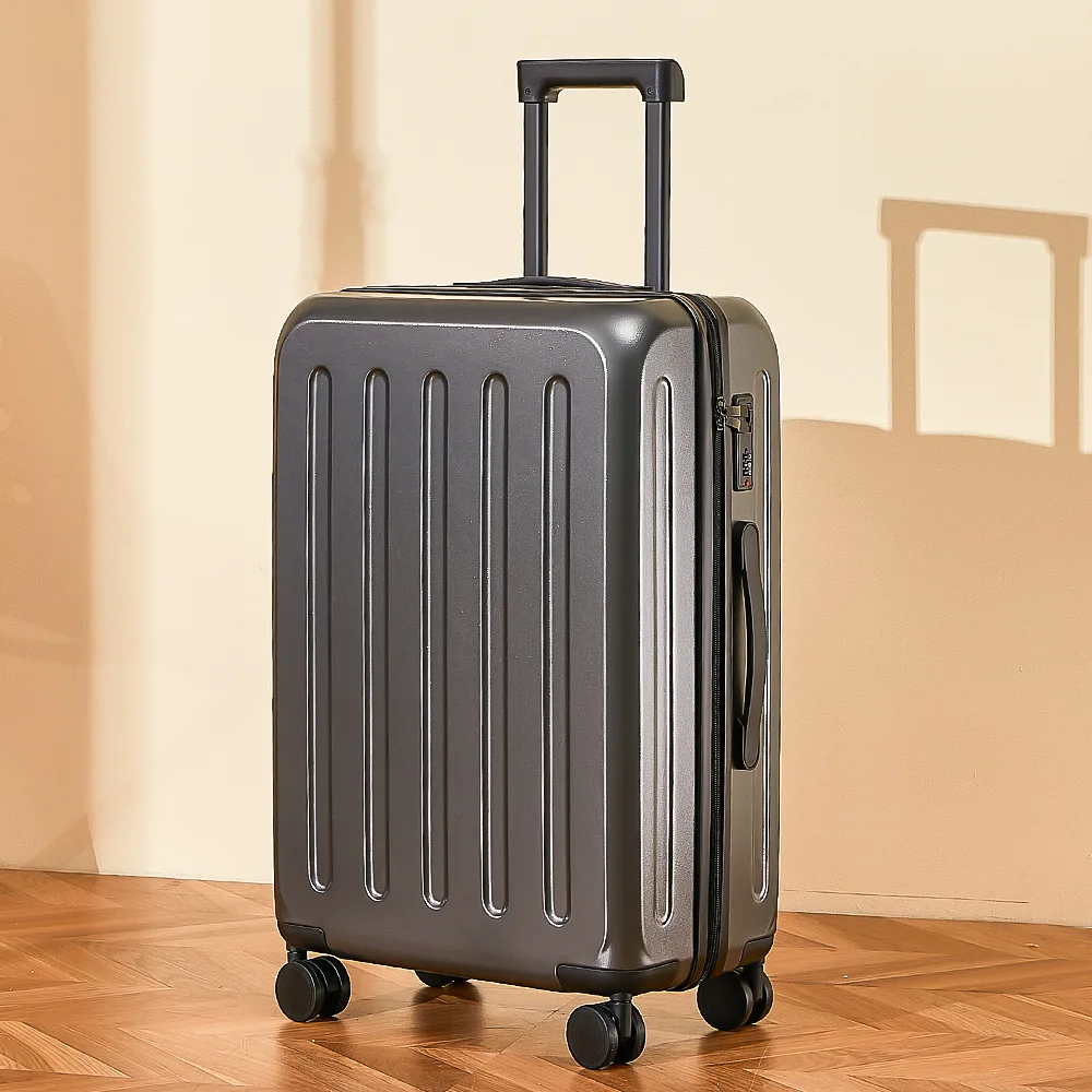 PLUENLI New Luggage Business Password Suitcase Style Luggage and Student Couple Trolley Case