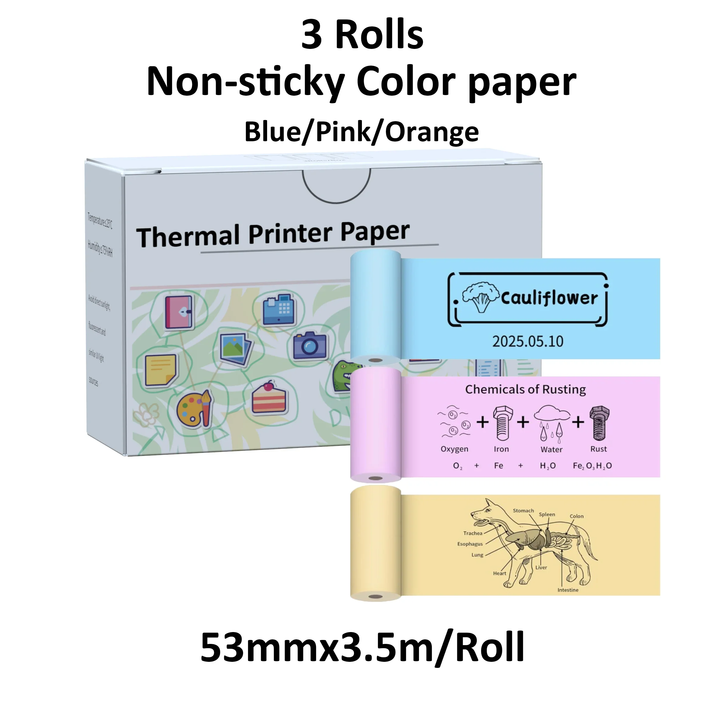 Color No-Sticky-53mm