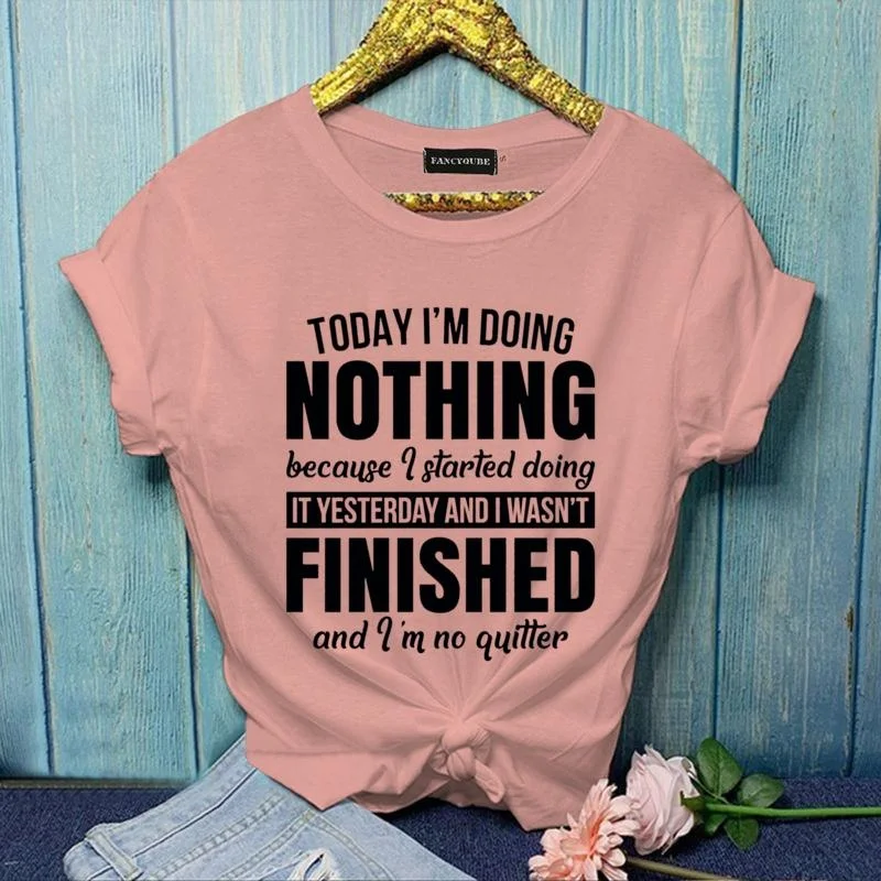 Женская необычная летняя футболка с коротким рукавом и круглым вырезом