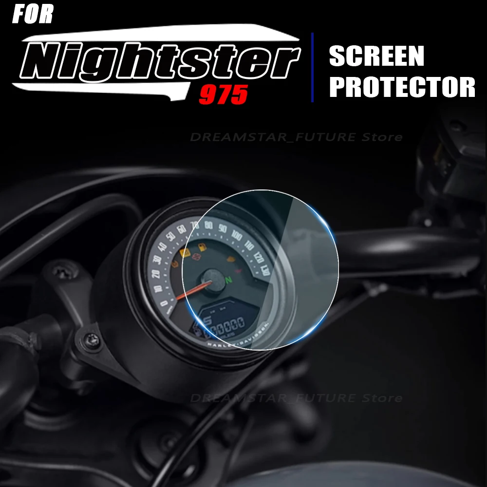 

For Harley Nightster 975 RH 975 2022 Motorcycle Anti-scratch Dashboard Screen Protection Meteor350 TFT LCD Protective Film