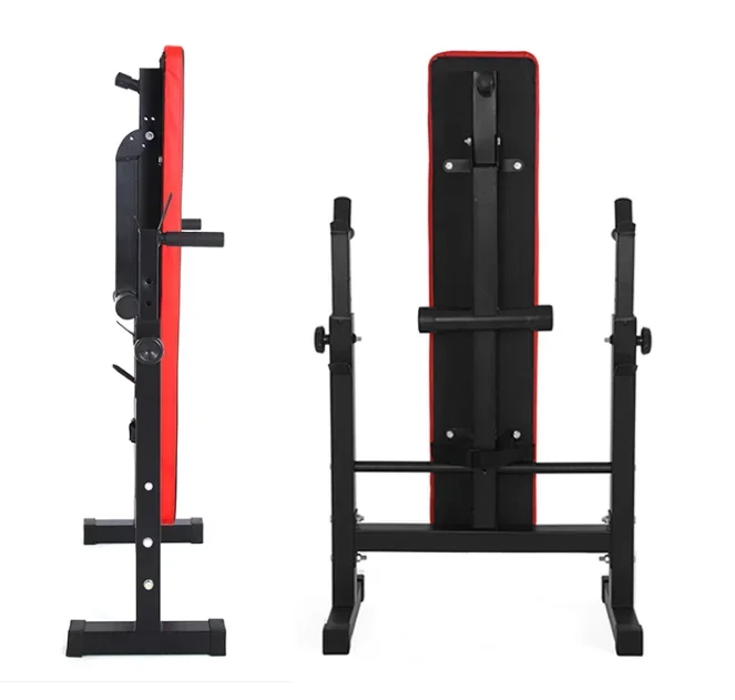 Factory Supply Customized Multifunction Fitness Equipment Adjustable Folding Weightlifting Bed