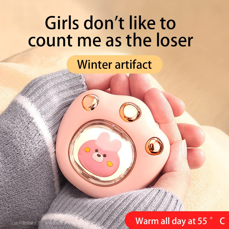 Portable Hand Warmer Xiaomi 2 In 1 Usb Charging Winter Mobile Power Mini Large Capacity Gift