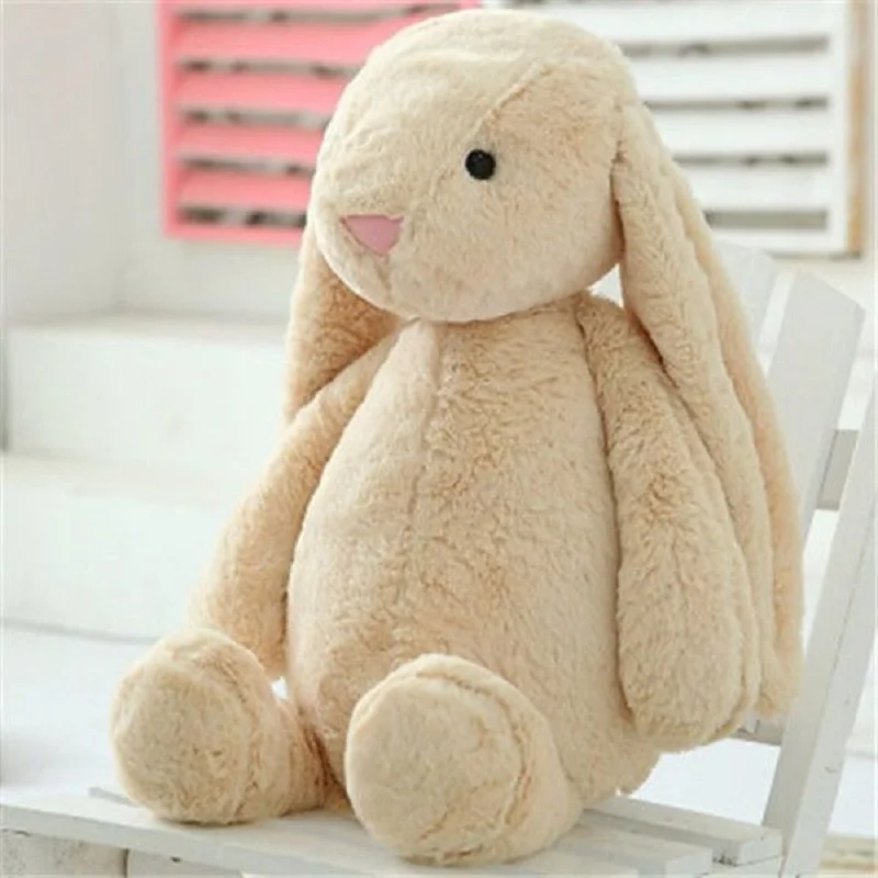 thumbnail image 1 of Muñeco de conejo de peluche para bebés, juguete de peluche de felpa larga, compañero de dormir, regalo para niños, 30/40cm, 1 of 4