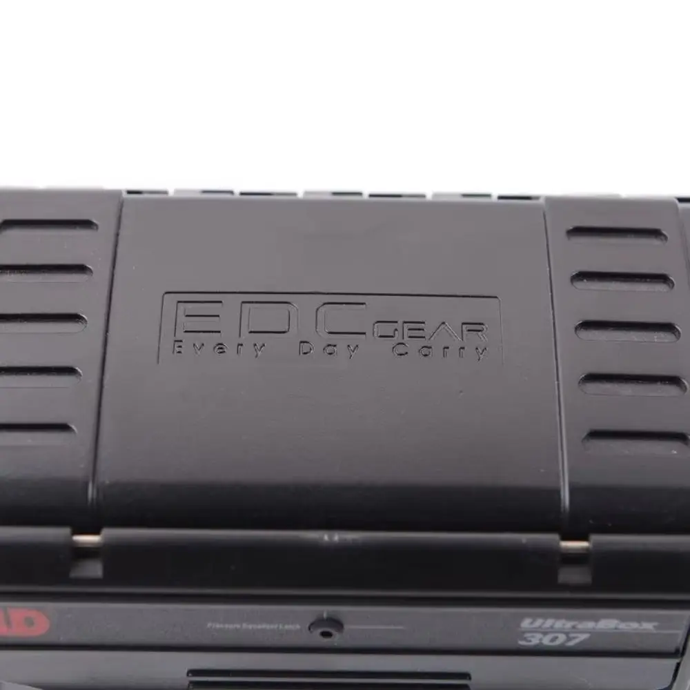 전문가용 ABS 밀폐형 공구함, 폼 라이닝 장비 드라이 박스, 방수 블랙 캠핑 보관함