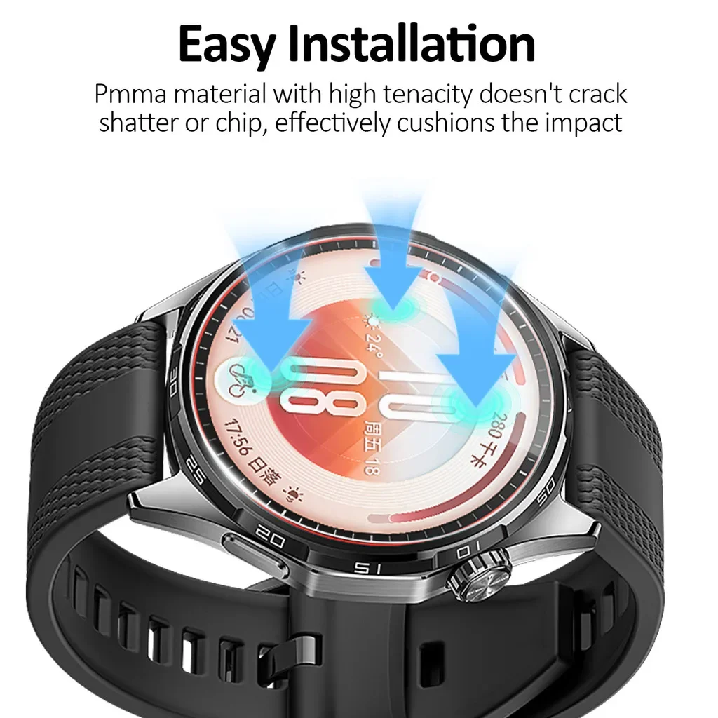 Premium Tempered Glass Screen Protector for Huawei Watch - Anti-Scratch Film Accessories