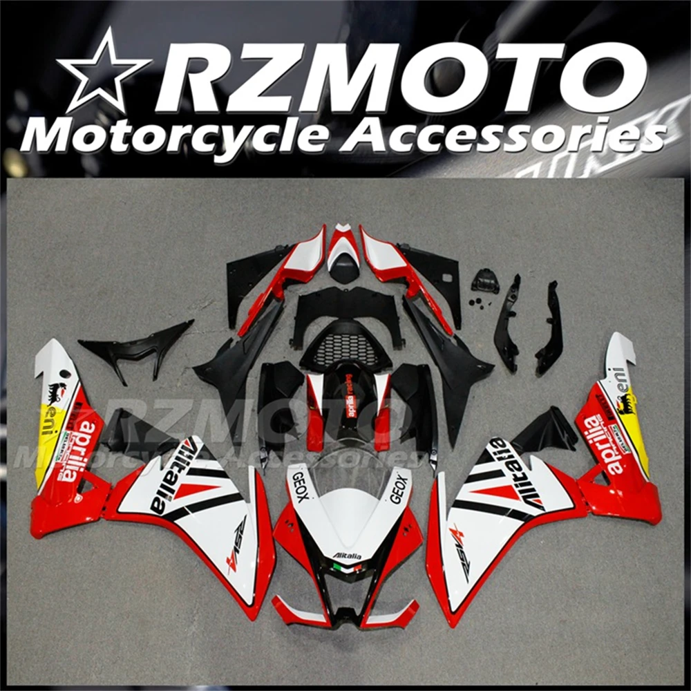 New Abs Whole Fairings Kit Fit For Aprilia Rsv4 1000 2009 2010 2011 2012 2013 2014 09 10 11 12 13 14 Bodywork Set Red White