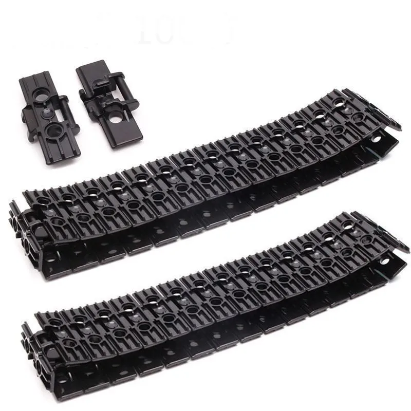 80 stücke 57518 Bausteine Teil Große Größe Tank Engineering Auto Track Zubehör Birck Kompatibel Ev3 24375 DIY Ziegel Spielzeug
