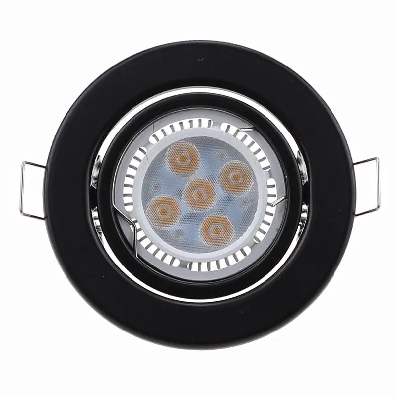 Description Picture 5 of item10pcs Atractive and Durable Design Round Downlight Gu10Mr16 Recessed Ceiling Frame Spot Light Fittings Holder Housing Decoration
