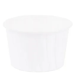 50-Piece Mini Muffin and Cupcake Baking Cups Set (Small white)