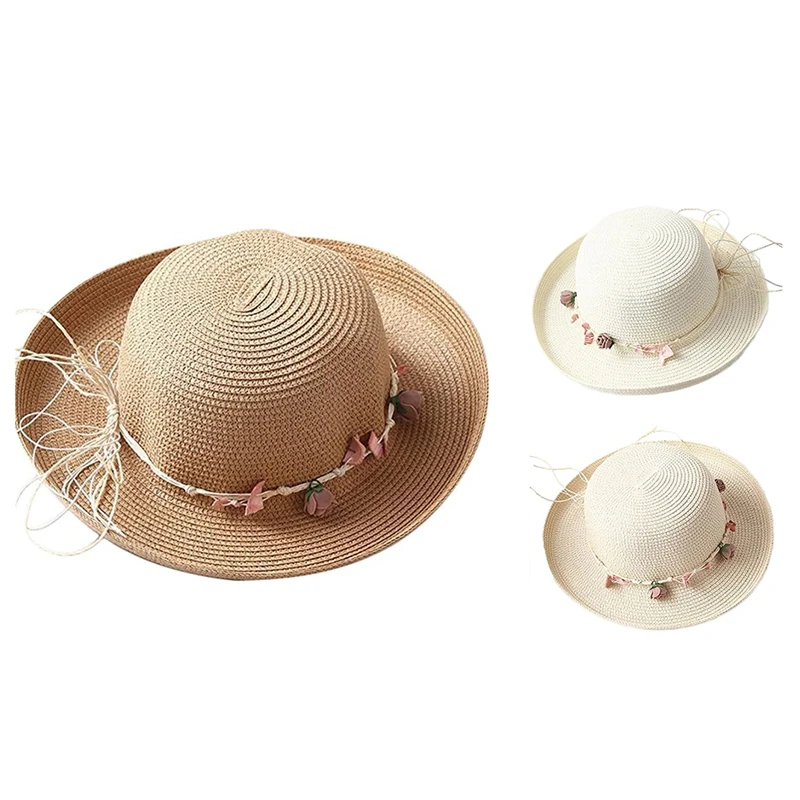 

Hot Straw Hat Beach Hat Sun Hat Summer Hat For Women Perfect For Travel Flowers