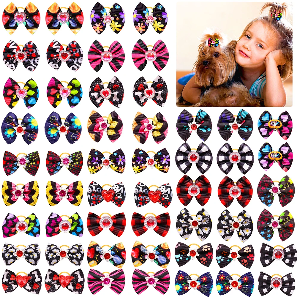 100pcsSmallDogBowsRubberBandPetDogHairAccessoriesLoveSyleHairBowsPetSupplies.jpg