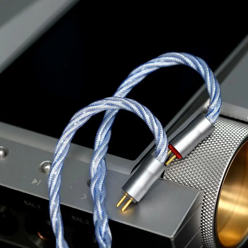 ZiSin-326 In-Ear Headphone Upgrade Cable with Rhodium Plated 4.4mm