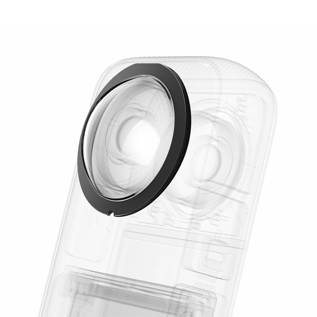 유리 Insta 360 X3 렌즈, 고정밀 보호대, 촬영에 영향 없음, 2 개