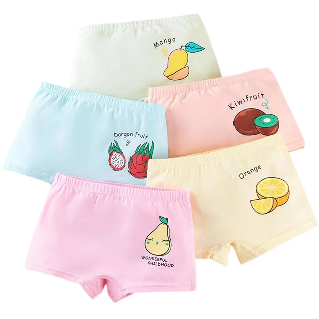 Princess Girl Briefs Fine Cotton Anime Floral Boxers Children Breathable Panties Comfortable Underwear Size M-XXL For 3-10T Girl girls underwear children underwear