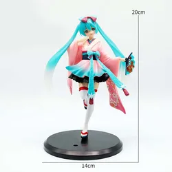 Hatsune Miku Anime Figurine - Virtual Singer Manga Desk and Cake Decoration Toy Gift (No box)