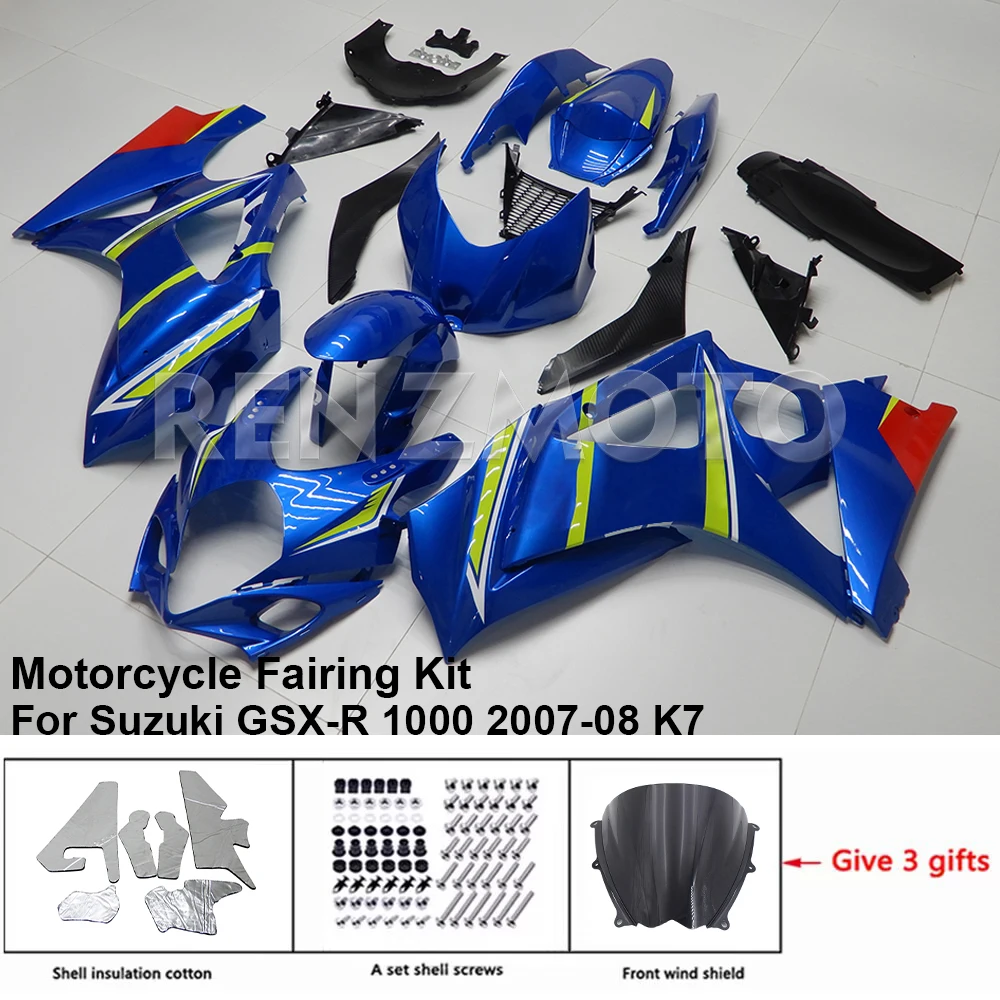 

For SUZUKI GSXR 1000 2007-2008 K7 K8 Fairing R/Z S10730 Motorcycle Set Body Kit Decoration Plastic Guard Plate Accessories Shell