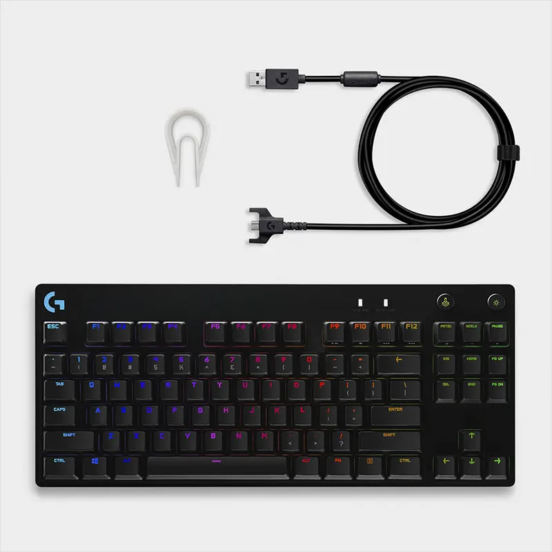 World Premiere Logitech Aurora G715 Wireless Gaming Keyboard RGB Lighting  87 Key Tenkeyless Gaming Keyboard With Palm Rest - AliExpress
