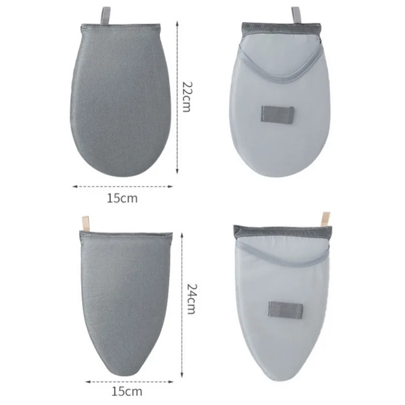 Ironing protection pad Mini Heat Resistant Ironing Pad Heat-resistant Iron Boards Handheld Iron Cover Garment Steamer Ironing Gloves Laundry Products