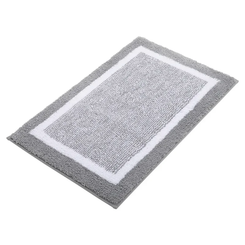 Large Bathroom Rugs Non Slip Bath Mats Bathroom Machine Washable Plush Carpet Room Floor Decor Absorbent Bath Rugs Shower