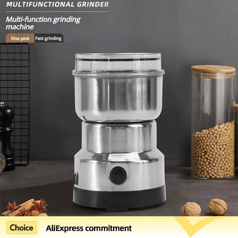 New Upgrade Portable Electric Coffee Grinder Professional Ceramic Grinding Core Coffees Beans Mill Grind