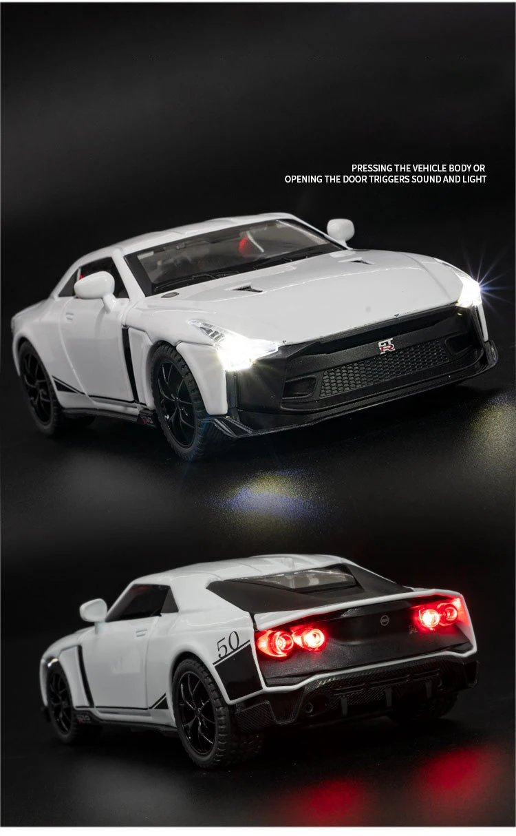 Nissan 50 Ares Supercar 1:32 Ölçekli Model Araba