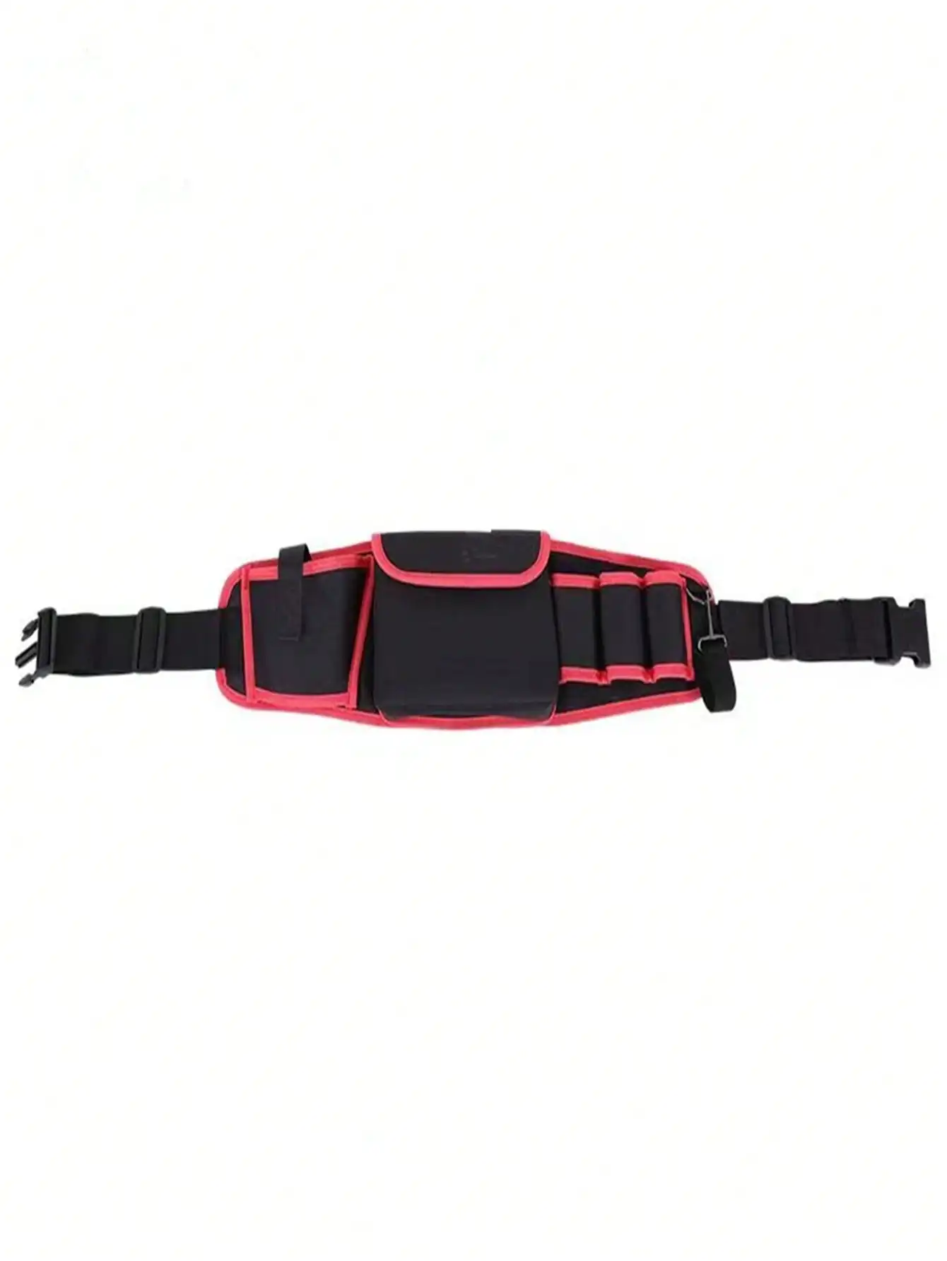 일체형 파란색 및 빨간색 공구 가방, 캔버스 다기능 수리용 하드웨어 공구 보관 허리 가방, 옥스포드 천 전기 기술자용 공구 가방