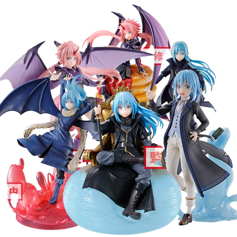 

Bandai Rimuru Tempest Milim Nava Qiyi Kulimthorne экшн ПВХ Коллекционная модель игрушки Аниме Фигурки игрушки для детей