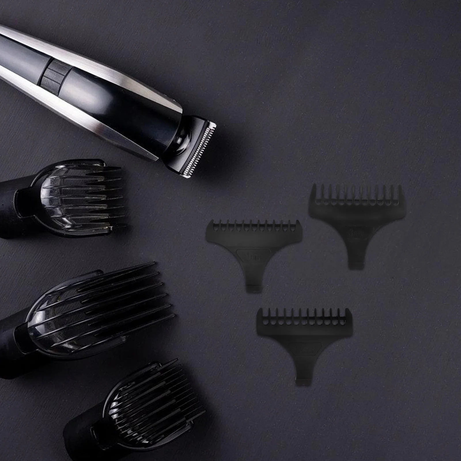 Electric Clippers Guards Attachments Barber Universal Combs Multipurpose for Plastic Small Professional Hair Guides 2