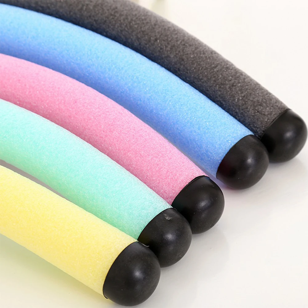 10 PCS Colorful Foam Sponge Coat Hangers Bendable Flexible Rack For Outdoor Camp Travel Wide Shoulder Non-Slip Clothes Storage