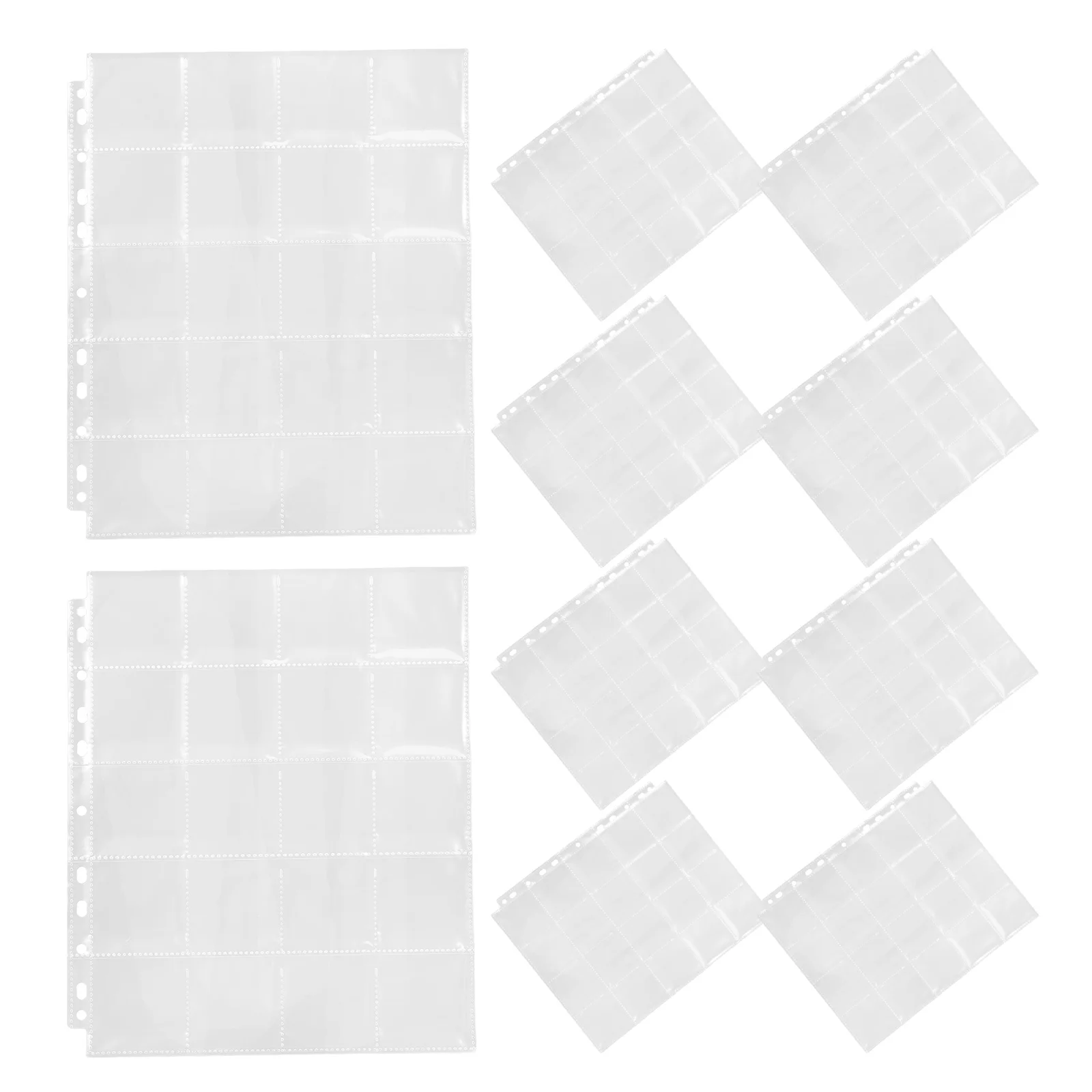 네거티브 슬리브 거치대 PVC 슬리브, 필름 보관 책, 네거티브 백 바인더, 페이지 파우치, 30 개