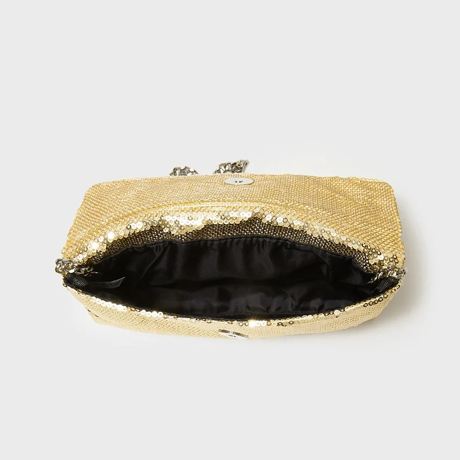 Fashion Sequins lady Clutches 2023 new women Shoulder Bag Luxury