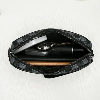 حقيبة مربعة كاجوال عصرية وبسيطة، محايدة مناسبة للتنقل، حقيبة كتف رياضية أنيقة لكل من الرجال والنساء 3