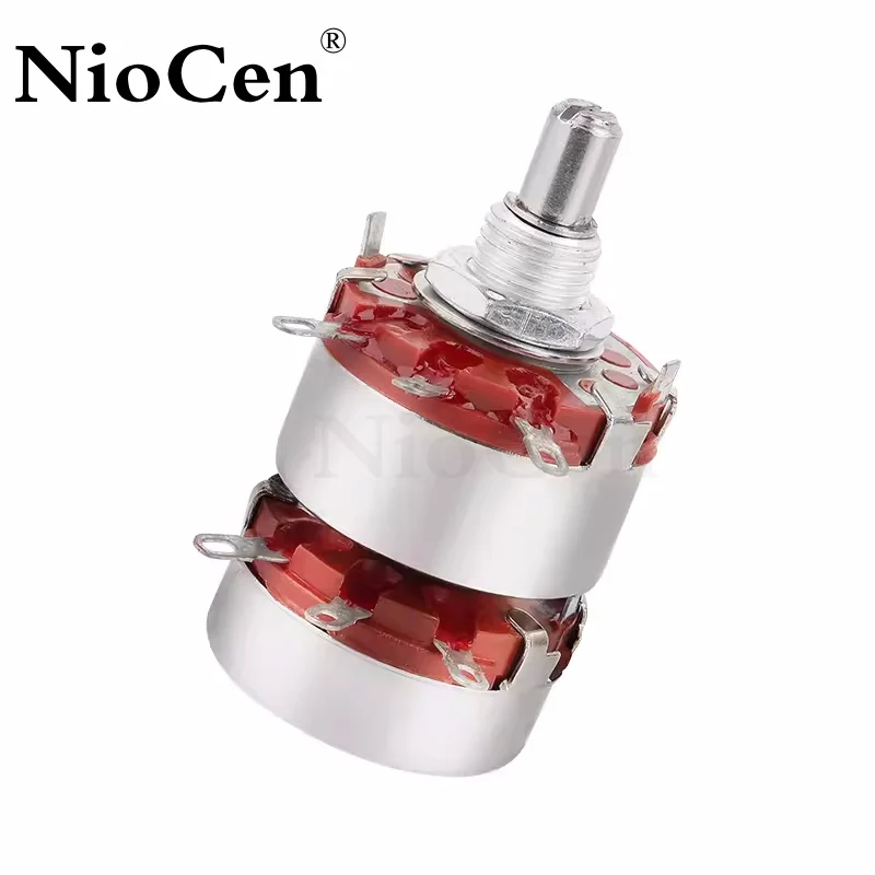 Potentiometer Kit 1PCS WTH118-2 2W Double Potentiometer Multiple Resistance Options