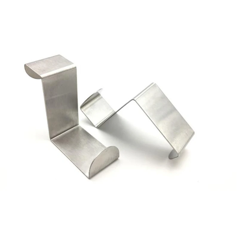 Storage hook Door hook Door Hanger Hook Stainless Steel Free Punching Cabinet Door Without Trace Clothes Hook Back Wall Mounted Hooks