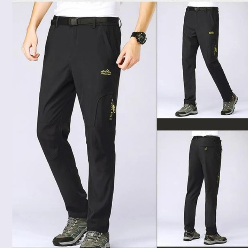 NUONEKO Stretch Hiking Pants Men Summer Breathable Quick Dry Outdoor Pants Mens Mountain Climbing Fishing Trekking Trousers PN44 men hiking pants