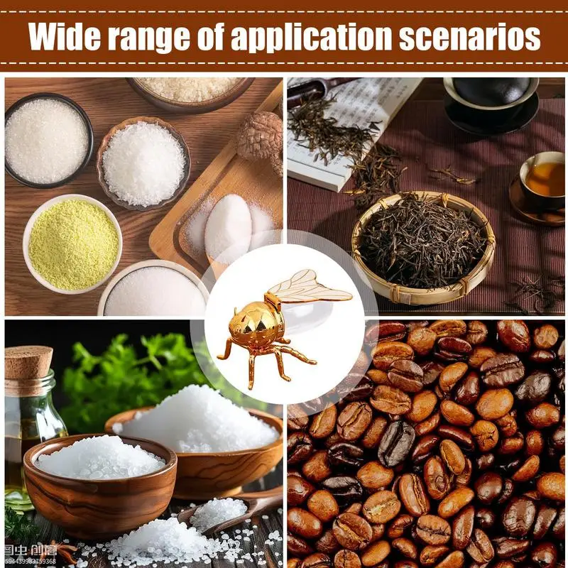 cartoon Bee Shaped Honey Jar Creative Seasoning Container with Spoon Syrup Dispenser for Kitchen condiments oil Storage Holder