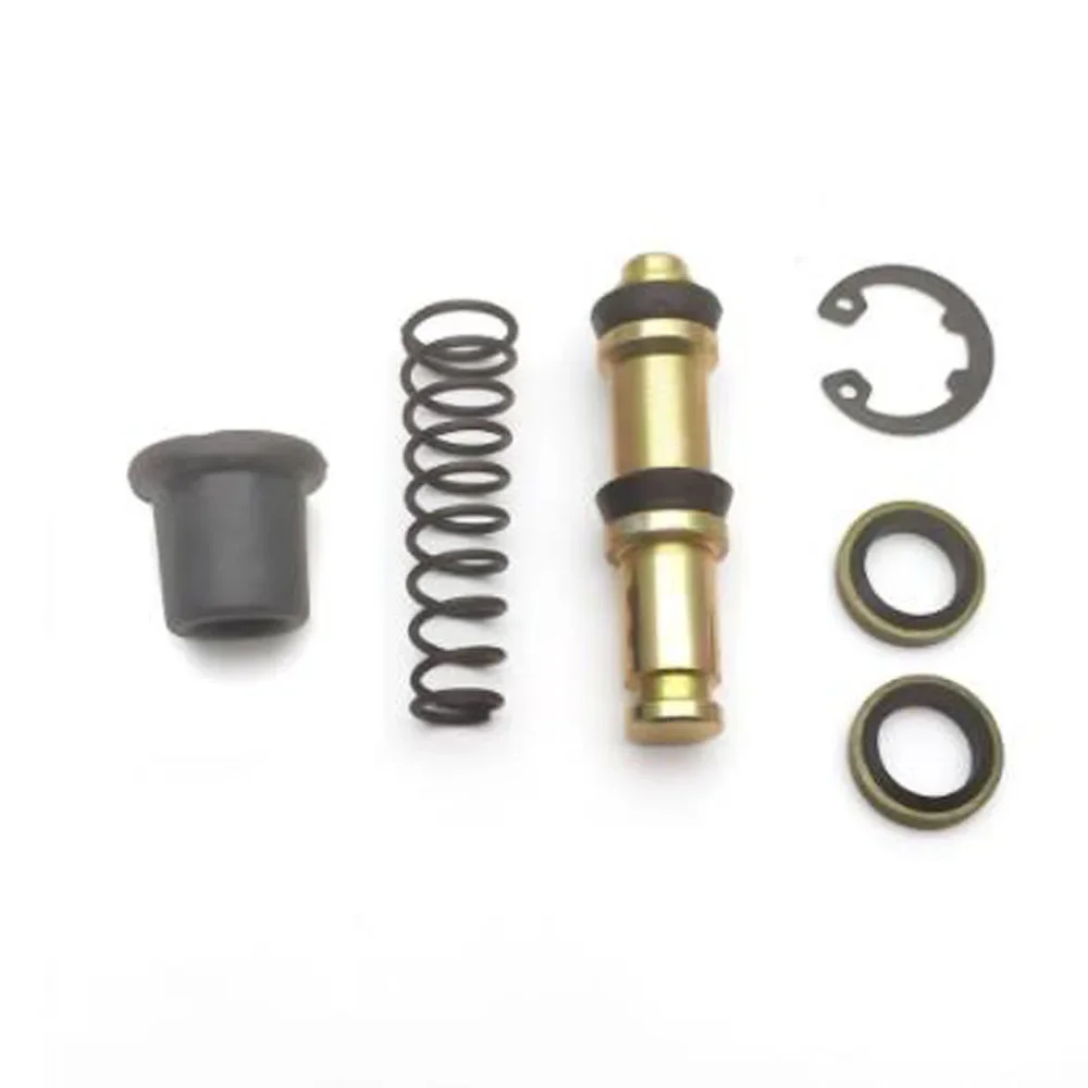 

Motorcycle Scooter Brake Pump Front and Rear Master Cylinder Piston Oil Seal Leather Bowl Repair Kit 14mm 12.7mm 11mm