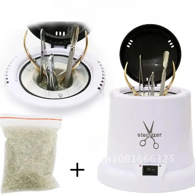 Disinfect Tool Sterilizer High Temperature Metal Tool Nail Pot Salon Machine For Sterilization Cleaning Equipment