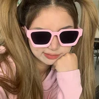 KLASSNUM Men Square Frame Sunglasses 2026 Luxury Brand Designer Sun Glasses Retro Trendy Shades UV400 Unisex Women Glasses New 2