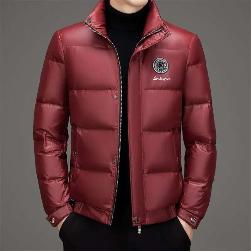 thumbnail image 1 of Ropa de diseñador de lujo Chaqueta de plumón de alta gama para hombre Chaqueta térmica de manga larga gruesa con relleno de plumón de ganso para hombre 2024, 1 of 5