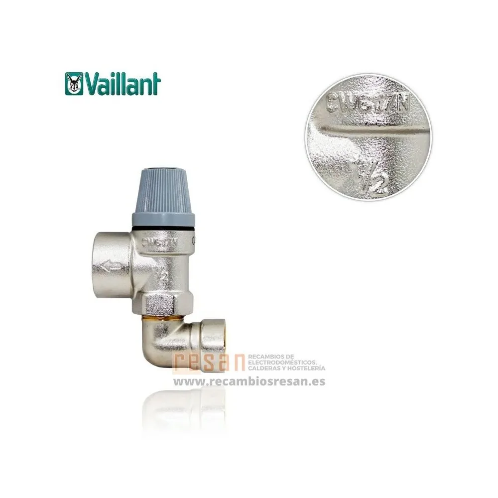 Valvole Di Sicurezza Valvola Caldaia Di Sicurezza Vaillant Vcm Thread Equiv Vaillant Photocopula, Pompa, Modulo, Scheda, Scambiatore, Iniettore, Chiav
