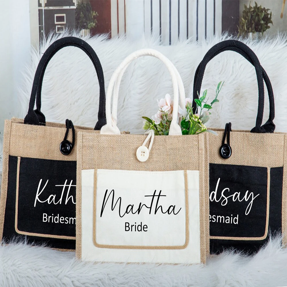 Customised name box tote