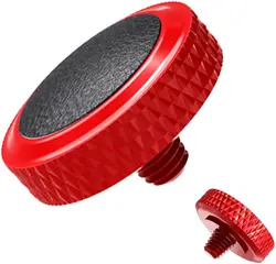 JJC Premium Camera Soft Release Shutter Button (Red black)