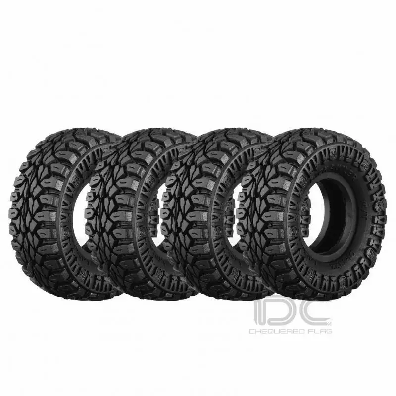 

1 inch Wide MT Tires x Sponge Rubber 1/24 RC Crawler Truck Car Parts for 1/18 TRX-4M Bronco Axial SCX24 Deadbolt Gladiator