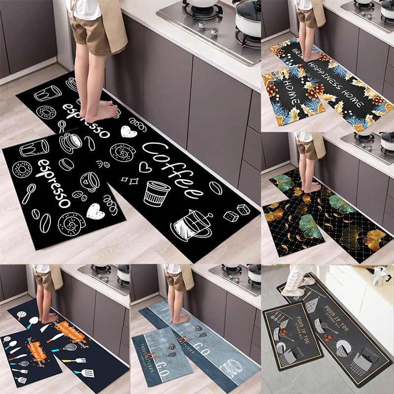 Kitchen Rug Sets Carpet Floor Mat Fashion Simple Nordic Style