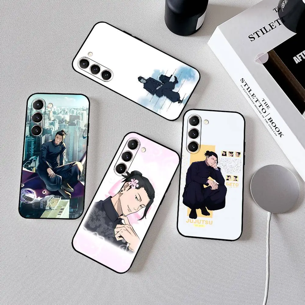 Suguru Geto Black Ultra-Thin Shockproof Phone Case