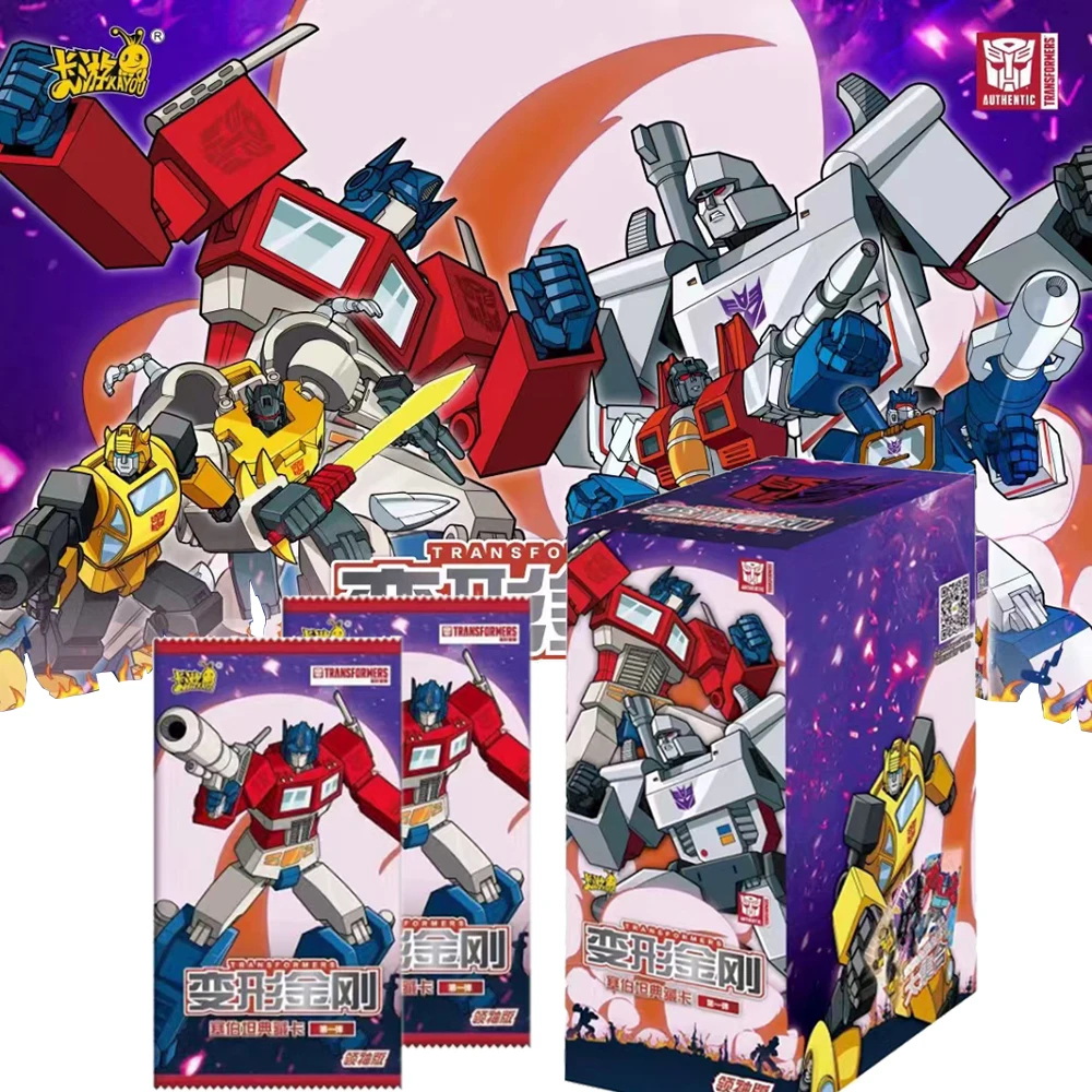 CybertronTransformersCollectionCardBattleOptimusPrimeMegatron