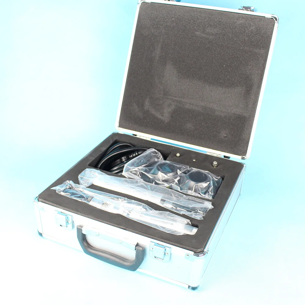 Opthalmic Rechargeable Ophthalmoscope Retinoscope Combination Set Aluminium Case YZ24B + YZ11D