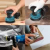2 3 4 5 6 Inch Round Sandpaper Disk Abrasive Polish Pad Plate Sanding Sheet Polishing Kit Grit Paper Discs Grit 60-5000 6